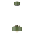 Pendellampa med kabel IGNIA 1xE27/60W/230V grön
