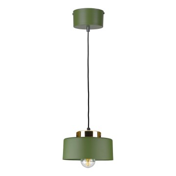 Pendellampa med kabel IGNIA 1xE27/60W/230V grön