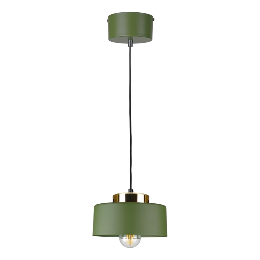 Pendellampa med kabel IGNIA 1xE27/60W/230V grön