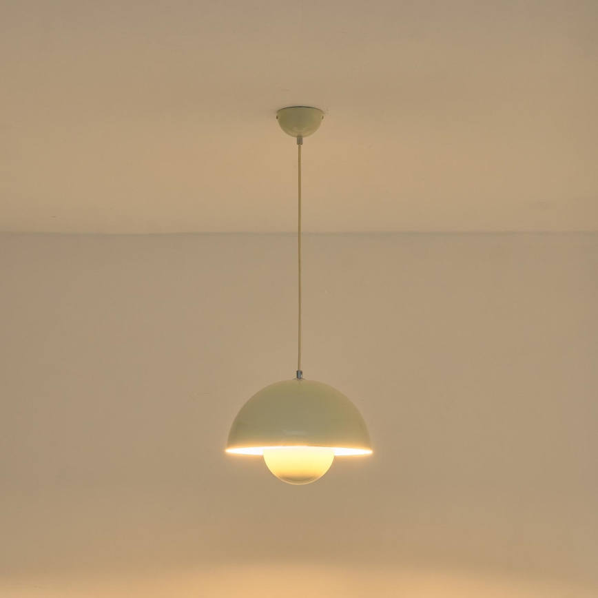 Pendellampa med kabel JARDEN 1xE27/15W/230V krämfärgad