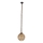 Pendellampa med sladd SHEDON 1xE27/40W/230V rökbeige