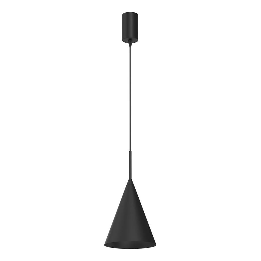 Pendellampa på kabel CAPITAL 1xGX53/15W/230V Ø 17 cm svart
