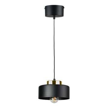 Pendellampa på kabel IGNIA 1xE27/60W/230V svart