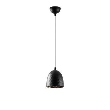Pendellampa TATTOO med sladd, 1xE27/40W/230V, Ø 16 cm, svart
