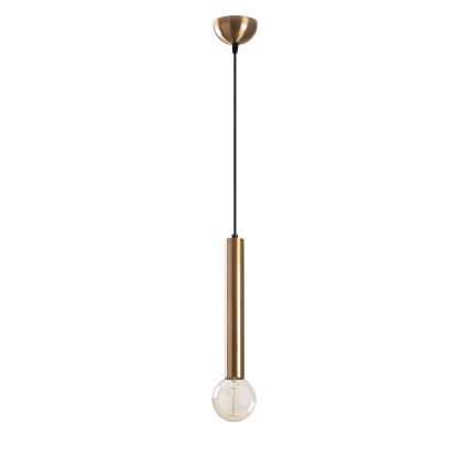 Pendellampa TEMPO på kabel, 1xE27/40W/230V, guld