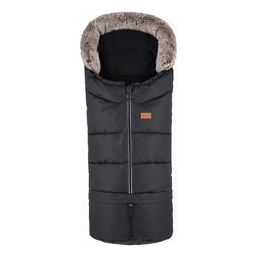 PETITE&MARS - Baby åkpåse 4i1 ARCTIC Forever Black