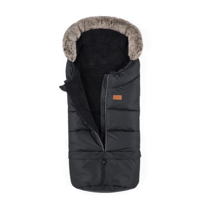 PETITE&MARS - Baby åkpåse 4i1 ARCTIC Forever Black