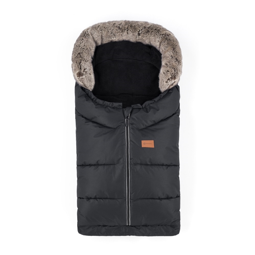 PETITE&MARS - Baby åkpåse 4i1 ARCTIC Forever Black