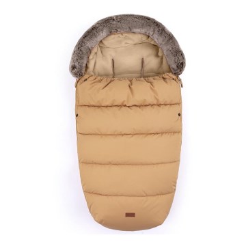 PETITE&MARS - Baby åkpåse 4i1 COMFY Elegant Caramel/Beige brun