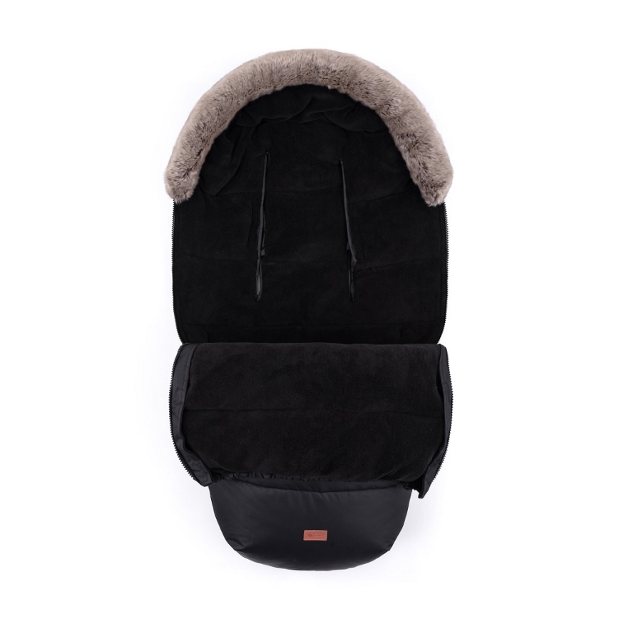 PETITE&MARS - Baby åkpåse 4i1 COMFY Forever svart