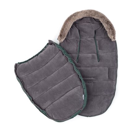 PETITE&MARS - Baby åkpåse 4i1 COMFY Veritable Khaki grön