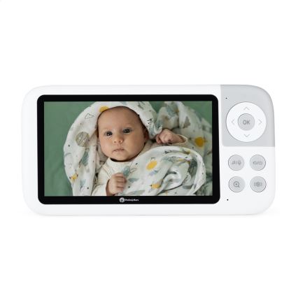 PETITE&MARS - Babymonitor med skärm EVE 5.0 3,8 V 3050 mAh