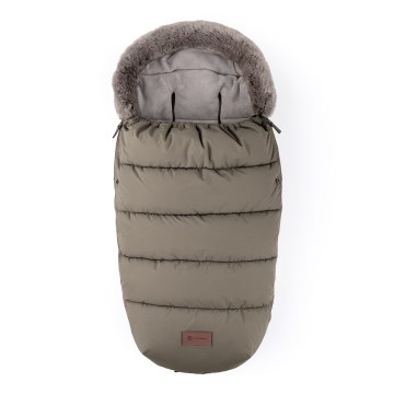 PETITE&MARS - Barnåkpåse 4-i-1 COMFY Mocha Mousse