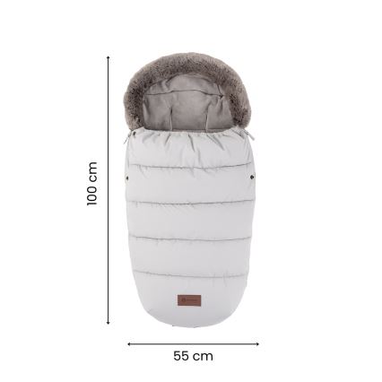PETITE&MARS - Barnåkpåse 4-i-1 COMFY Mocha Mousse