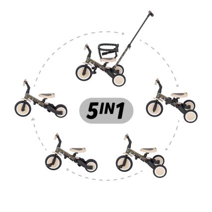 PETITE&MARS - Barntrike 5-i-1 TURBO LIMITED City Beat