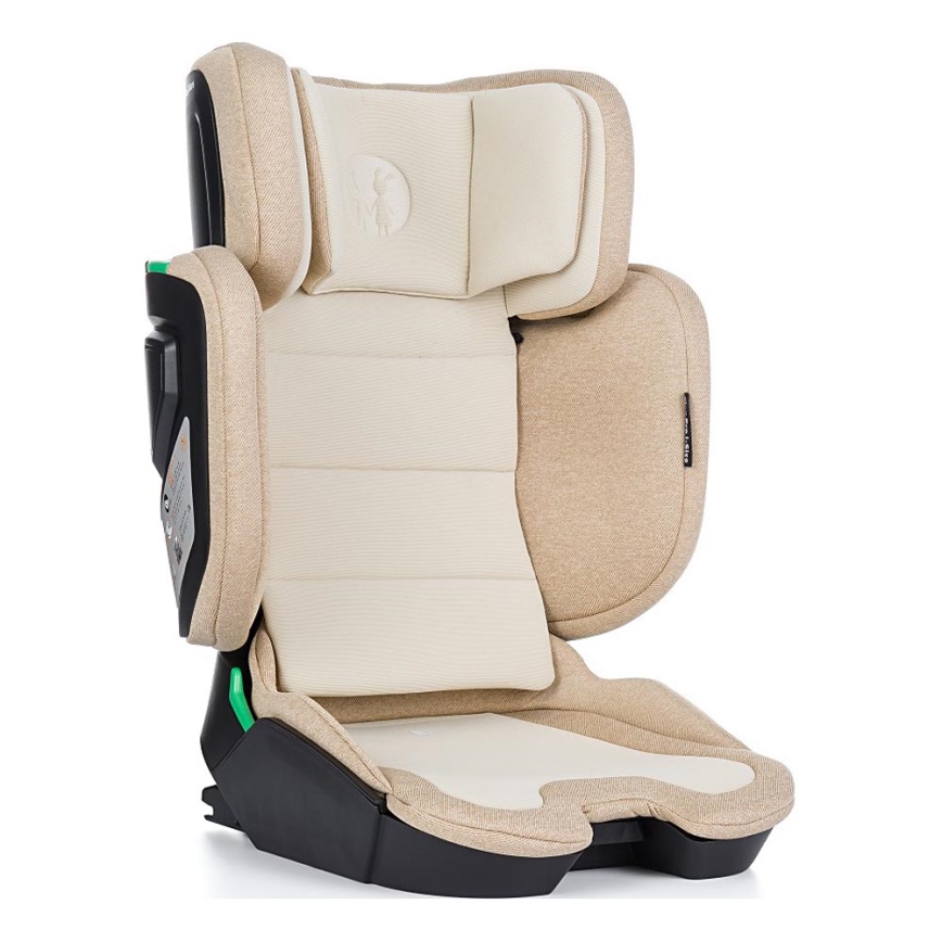 PETITE&MARS - Bilbarnstol FLEX PRO i-Storlek 100-150 cm (15-36 kg) beige