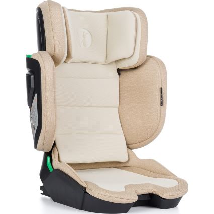 PETITE&MARS - Bilbarnstol FLEX PRO i-Storlek 100-150 cm (15-36 kg) beige