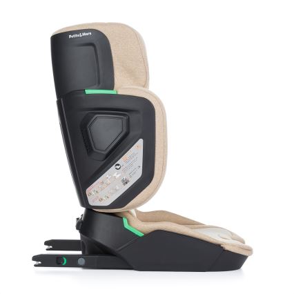 PETITE&MARS - Bilbarnstol FLEX PRO i-Storlek 100-150 cm (15-36 kg) beige
