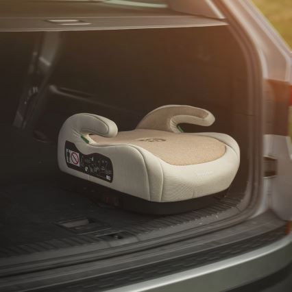 PETITE&MARS - Bilstol OPTIMUS PRO i-Storlek 125-150 cm (22-36 kg) beige