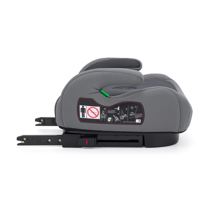 PETITE&MARS - Bilstol OPTIMUS PRO i-Storlek 125-150 cm (22-36 kg) grå