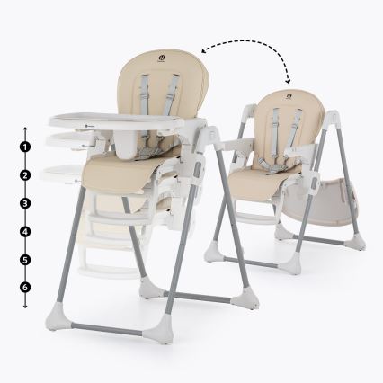 PETITE&MARS - Children's dining chair GUSTO beige