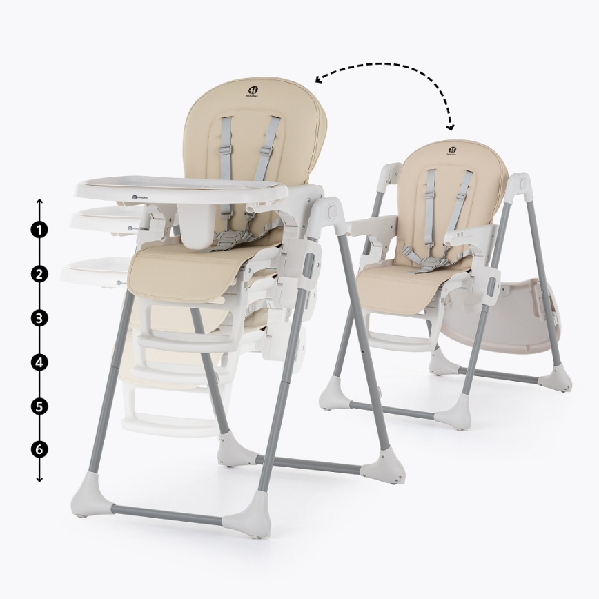 PETITE&MARS - Children's dining chair GUSTO beige