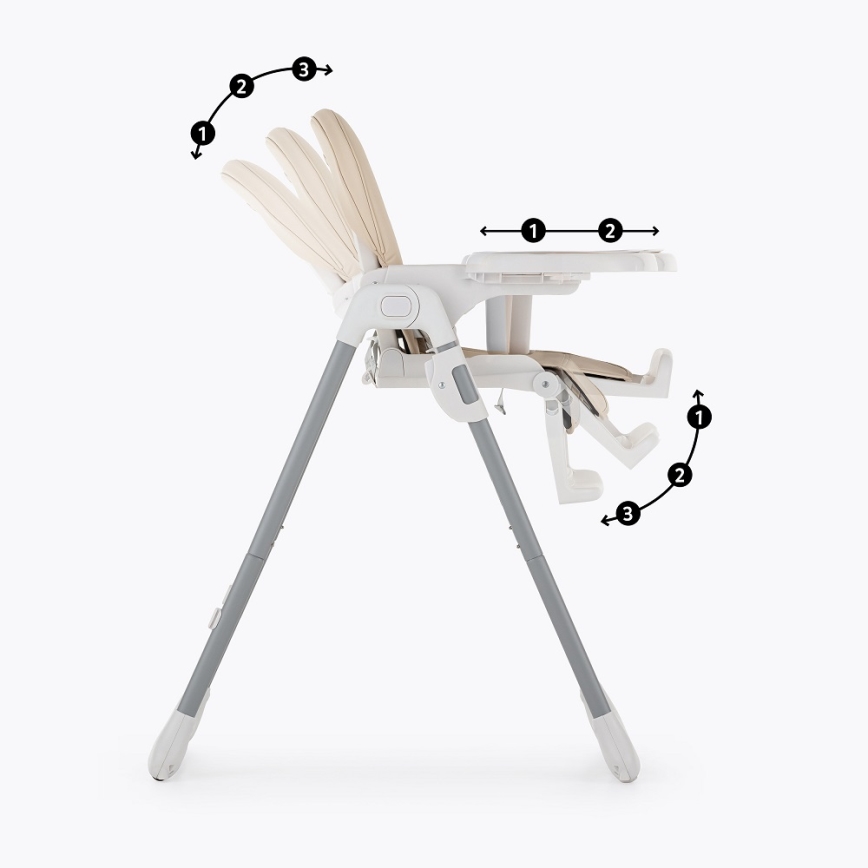 PETITE&MARS - Children's dining chair GUSTO rosa