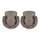 PETITE&MARS - Handmuff för barnvagn FURRY Mocha Mousse