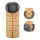 PETITE&MARS - KIT Baby åkpåse 4i1 ARCTIC + handmuff för barnvagn FURRY Elegant Caramel