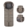 PETITE&MARS - KIT Baby åkpåse 4i1 ARCTIC + handmuff för barnvagn FURRY Mocha Mousse