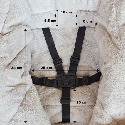 PETITE&MARS - SET Åkpåse 3i1 JIBOT + handvärmare för barnvagn JASIE rosa