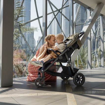 PETITE&MARS - Sittvagn AIRWALK2 grön