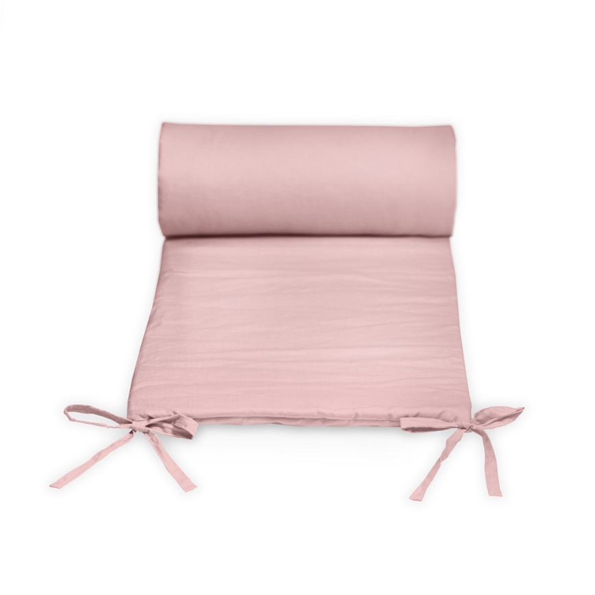 PETITE&MARS - Spjälsängssäkerhetsbarriär TILLY MAX 360 cm rosa
