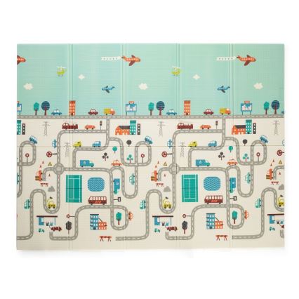 PETITE&MARS - Vikbar lekmatta CAMPY ELEPHANT&CITY