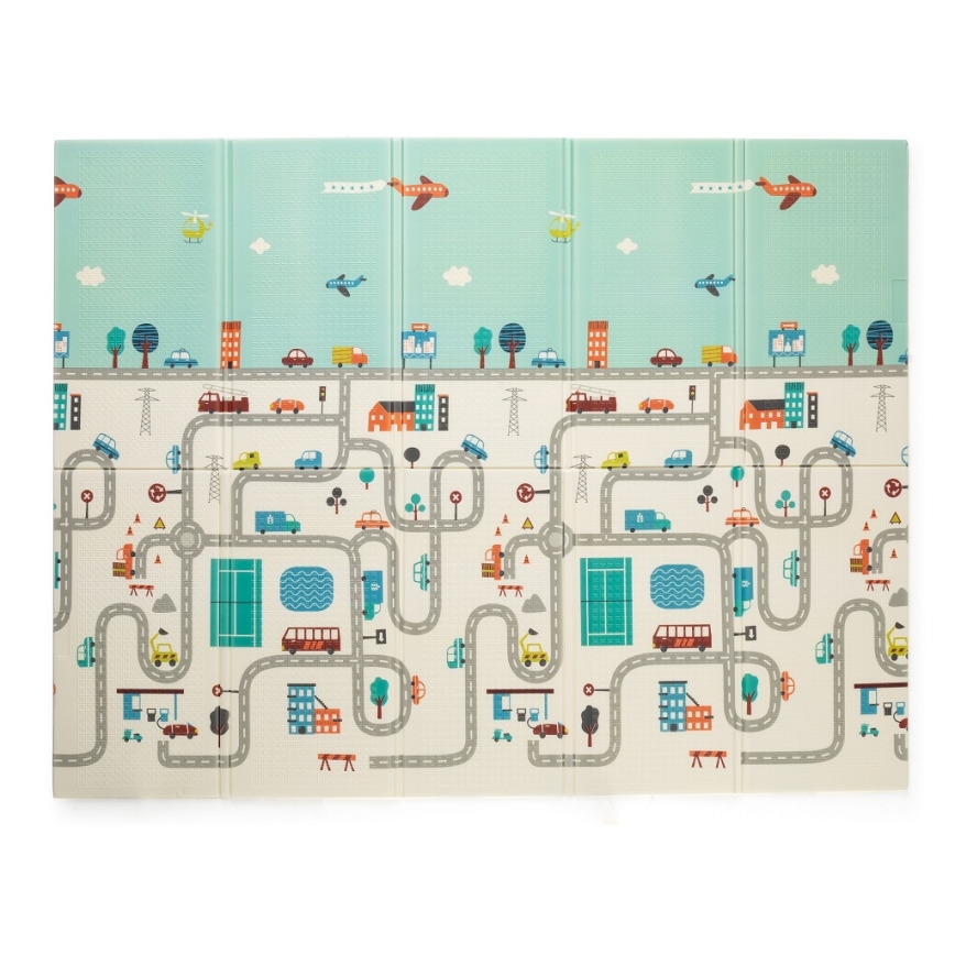 PETITE&MARS - Vikbar lekmatta CAMPY ELEPHANT&CITY