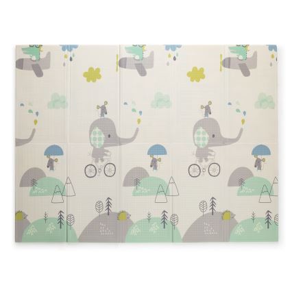 PETITE&MARS - Vikbar lekmatta CAMPY ELEPHANT&CITY