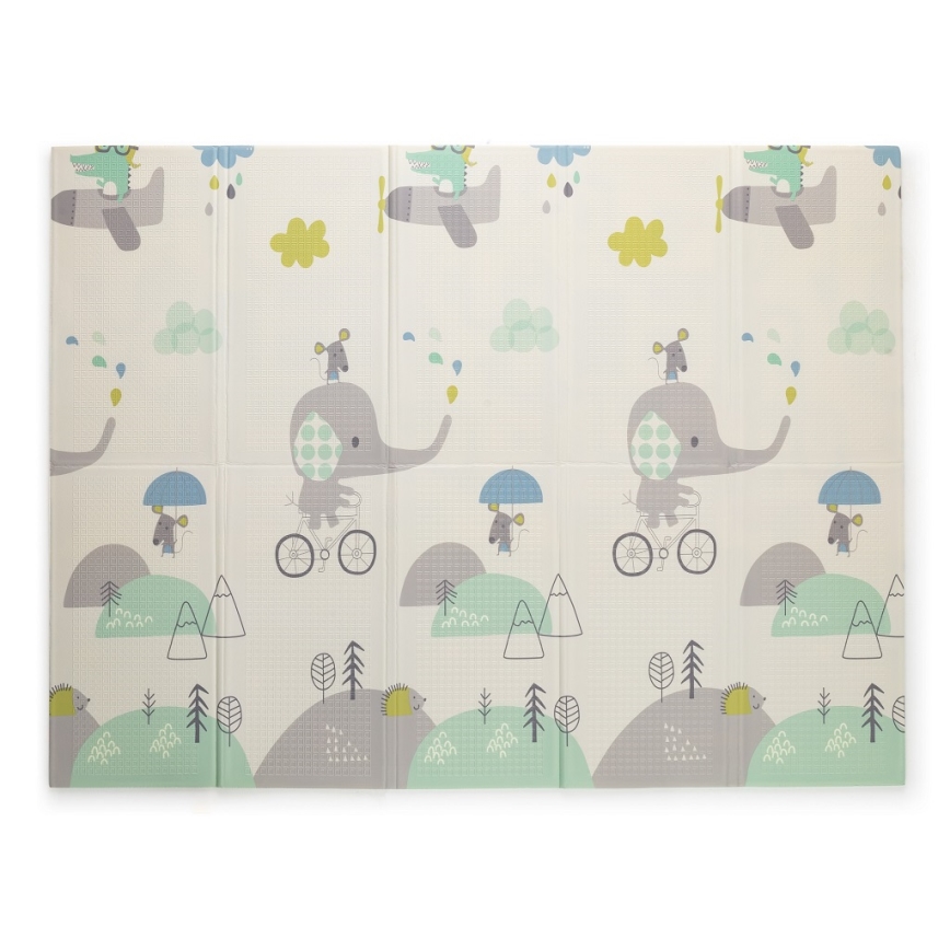 PETITE&MARS - Vikbar lekmatta CAMPY ELEPHANT&CITY