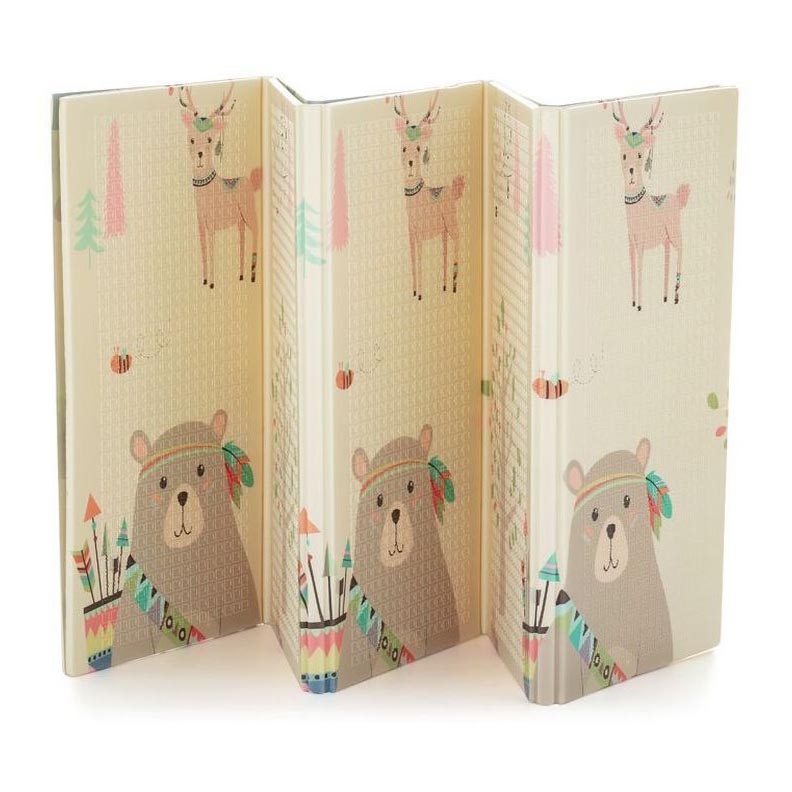 PETITE&MARS - Vikbar lekmatta CAMPY ELEPHANT&FOX