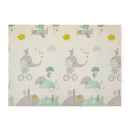 PETITE&MARS - Vikbar lekmatta CAMPY ELEPHANT&FOX