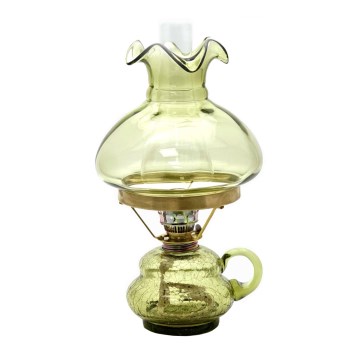 Petroleumslampa ANNA 33 cm skogsgrön