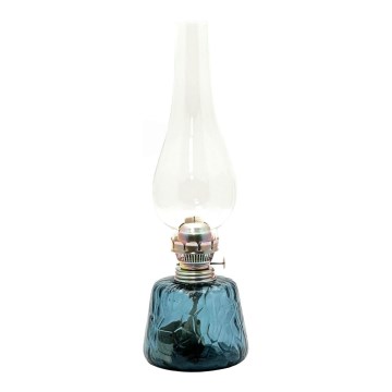 Petroleumslampa POLY 38 cm rökfärgad
