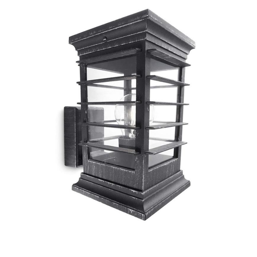 Philips 15280/54/16 - Utomhus Väggbelysning MYGARDEN PATIO 1xE27/53W/230V