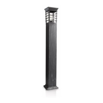 Philips 15283/54/PN - Utomhuslampa MYGARDEN PATIO GRIJS 1xE27/60W/230V