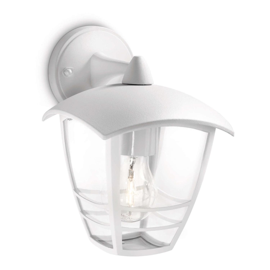 Philips 15381/31/16 - Utomhus Väggbelysning CREEK 1xE27/60W/230V IP44