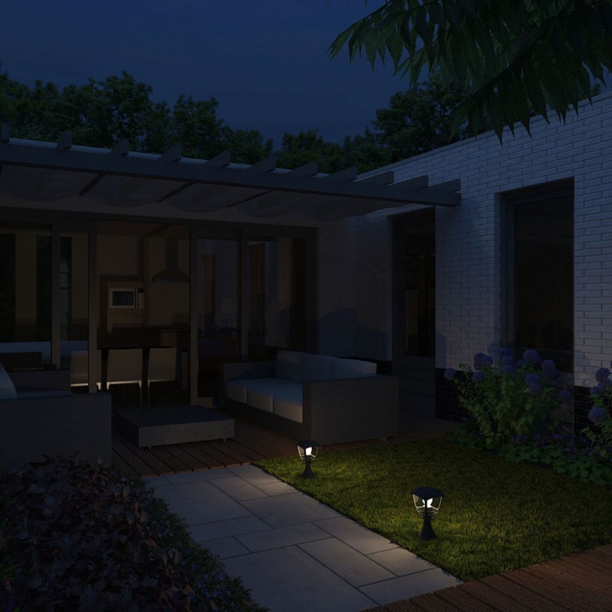 Philips 15382/30/16 - trädgårdslampa MYGARDEN CREEK 1xE27/60W/230V