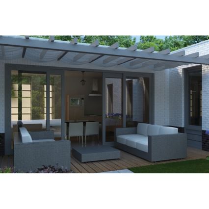 Philips 15386/30/16 - Utomhus Hängande Ljuskrona MYGARDEN CREEK 1xE27/60W/230V IP44