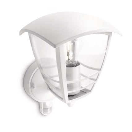 Philips 15388/31/16 - Utomhus Väggbelysning med sensor MYGARDEN CREEK 1xE27/60W