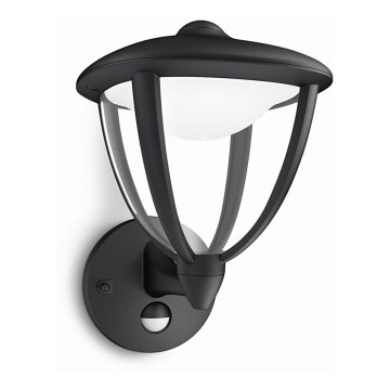 Philips 15479/30/16 - LED Utomhusbelysninging ROBIN med sensor 1xLED/4.5W/230V