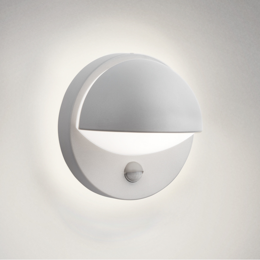Philips 16246/87/16 - Utomhus Väggbelysning med sensor MYGARDEN JUNE E27/12W IP44