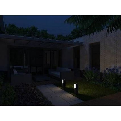 Philips 16353/93/16 – Utomhuslampa BRIDGE 1×E27/14W/230V IP44